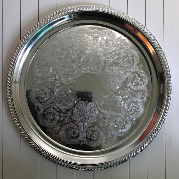 Kensington Silver Platter Kitchen & Dining Home & Living